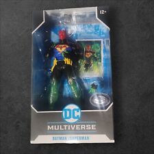 McFarlane DC Multiverse Batman Superman Fusion World's Finest Platinum Edition