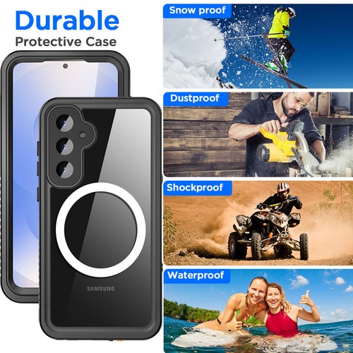 For Samsung Galaxy S25/S25 Plus Waterproof Case Military Shockproof Rugged Cover - Picture 18 of 23