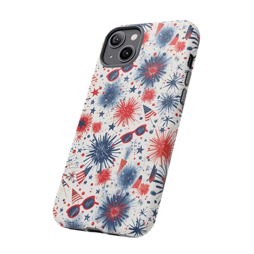 Phone Ink - Tough Case for iPhone Galaxy Pixel - July 4 USA Pattern - 第 47/191 張圖片