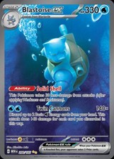 Pokemon Blastoise ex (200/210) 151 NM HOLO