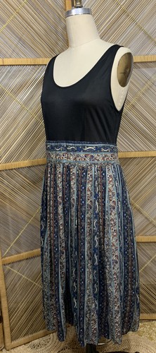 Vintage Kleid 70er Jahre Woodstock groß - Bild 5 von 12