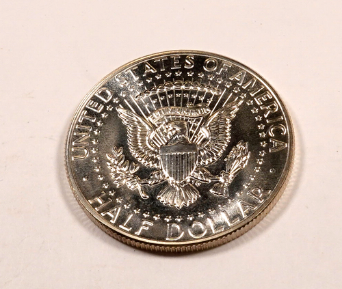 Medio dólar Kennedy 1964 - prueba de gemas++ camafeo obv - 90 % plata - #H471 - Imagen 3 de 5