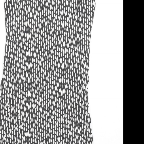 M&Co Womens Black Viscose Blend Mini Size 16 Roll Neck - Picture 4 of 10