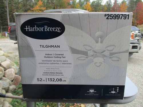 Harbor Breeze Tilghman 52 Inch Indoor/Outdoor Ceiling Fan - Picture 2 of 5
