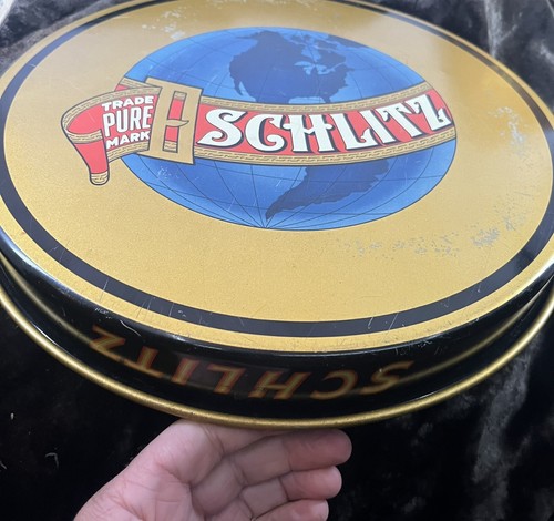 SCHLITZ BEER TRAY 13” - Picture 5 of 6