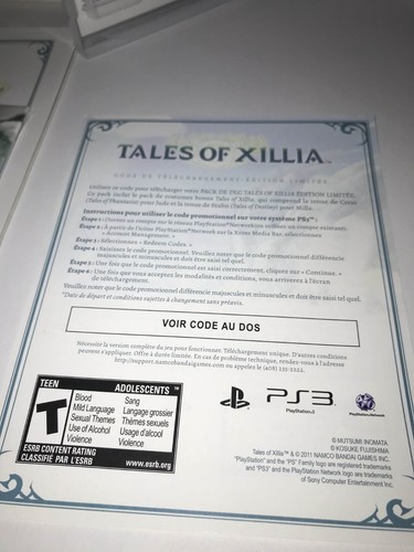 Tales of Xillia Limited Edition PlayStation 3 PS3 CIB Complete Soundtrack is new - Bild 7 von 10