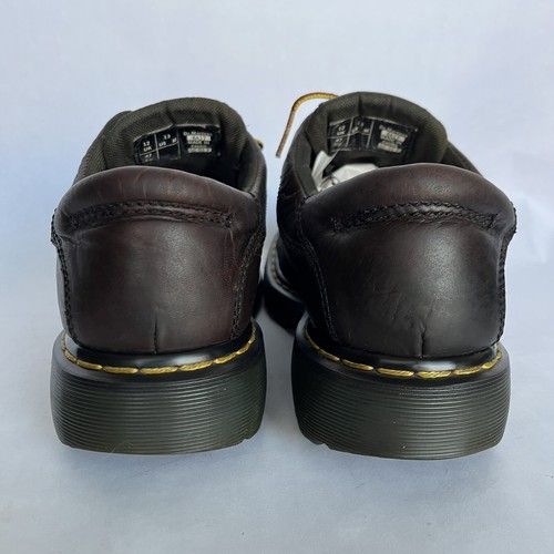Dr Martens Vintage 8A17 Mens Brown Leather Oxford Shoes Sz 13 Low RARE Boot Lace - Picture 3 of 11