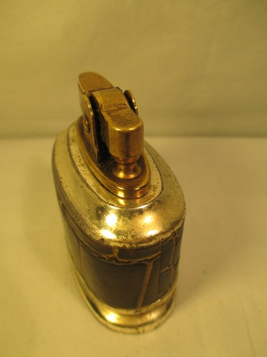 Altes Benzin Tisch - Feuerzeug / Art Deco - Bild 2 von 7