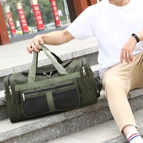 Large Luggage Bag Men Multifunction Sport Travel Gym Bag Duffle Handbag - Picture 13 of 19
