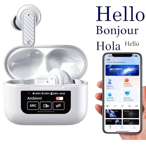 Translator Earbuds 150+ Languages Real Time Online OffLine Translation Earphones - Picture 29 of 32