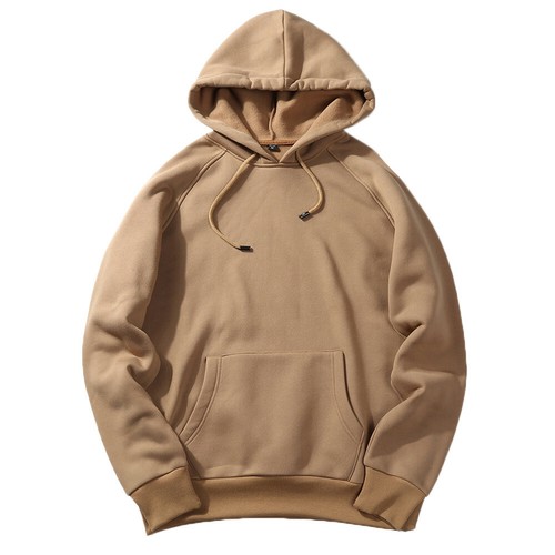 Unisex Pullover Hoodie Classic Hooded Sweatshirt Casual Plain Work Jumper Top - Picture 17 of 19