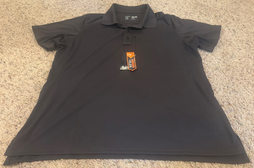 5.11 Tactical Performance Polo Kurzarm anthrazitgrau Damengröße XL neu mit Etikett