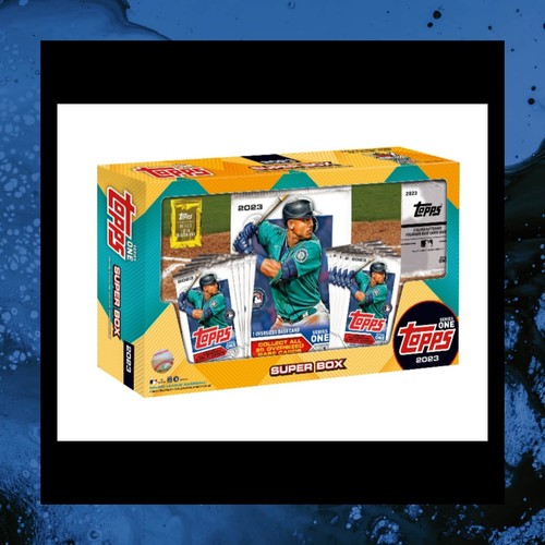 2023 Topps MLB Series One SUPER BOX Ohtani, Witt, Julio Rodriguez Auto? - Picture 1 of 4