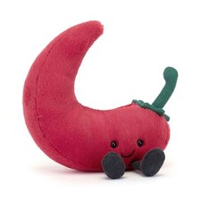 Jelly Cat Amuseables Chilli Pepper Soft Toy Stuffed Food 6.5 In 16.5cm