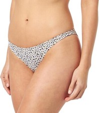 Women'secret Black Floral Bikini Bottoms Size M