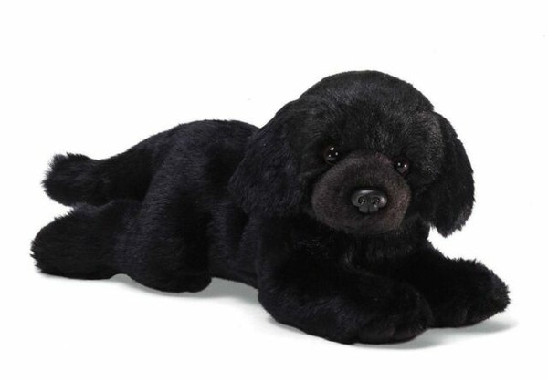 black labrador soft toy