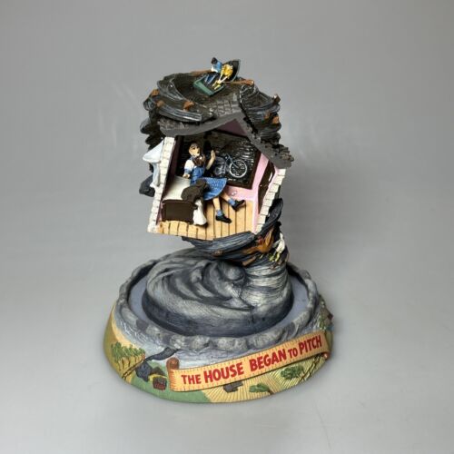 WIZARD OF OZ "THE HOUSE BEGAN TO PITCH" LIMITED EDITION MUSIC BOX - Picture 2 of 8