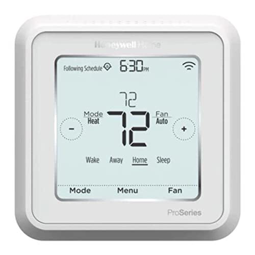Honeywell TH6320WF2003/U Lyric T6 Thermostat, 3 Heat / 2 Cool Heat Pump Or 2 Hea - Picture 5 of 5