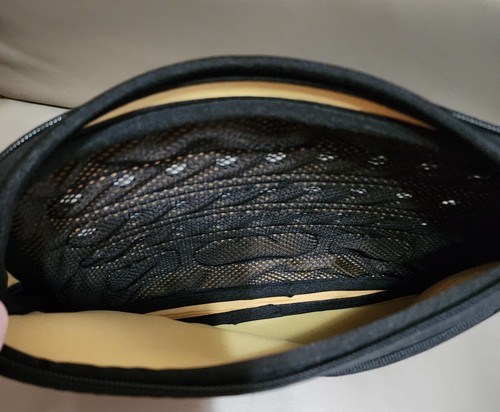 Black Texas Longhorn Tribeca Zippered Case. + side zip storage breathable - Picture 7 of 7