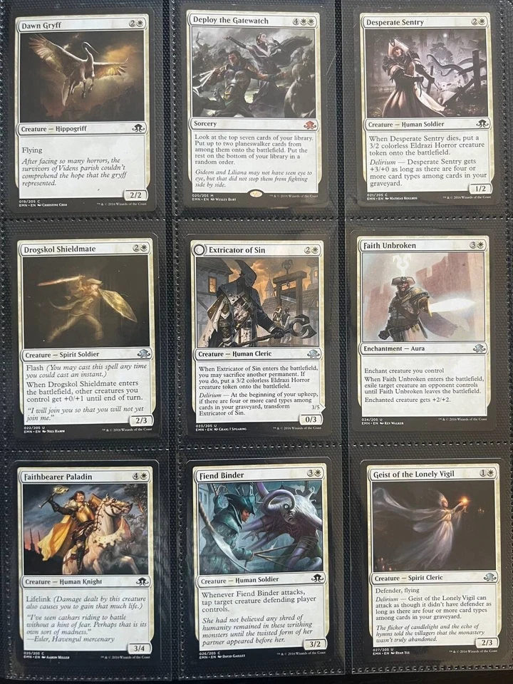 [NM] Eldritch Moon - Complete Set (205/205) + Tokens (10/10) - MTG - Image 3 of 4