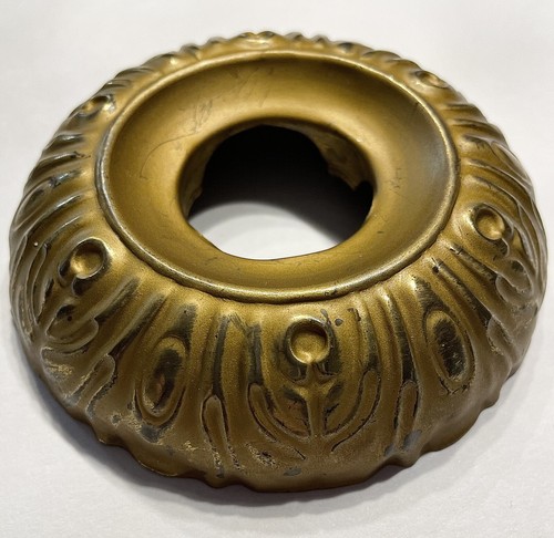 Lámpara de techo antigua lámpara push on ornamentada pieza de lámpara bobeche - Imagen 5 de 10