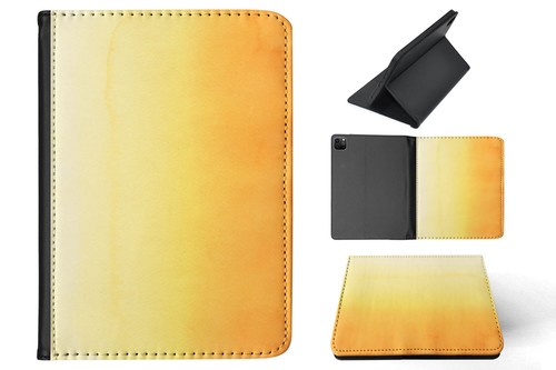 CASE COVER FOR APPLE IPAD|ORANGE YELLOW WATERCOLOR 15 - Imagen 1 de 55