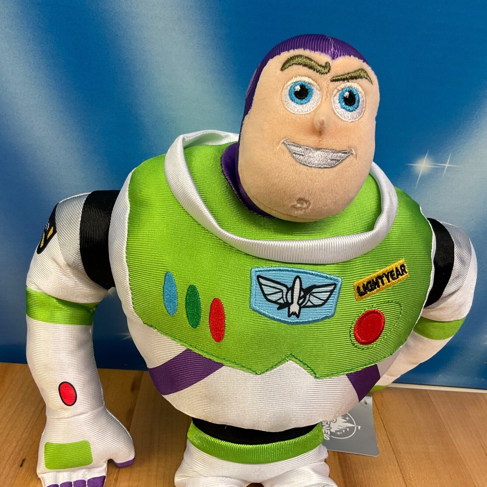 Disney Store Buzz Lightyear Toy Story 4 Plush Pixar 10.5 Bonnie on Foot  2019