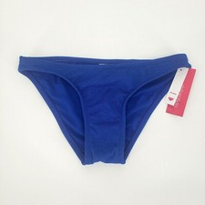 Xhilaration Juniors Shimmer Cheeky Swim Bottom Size Small - Blue