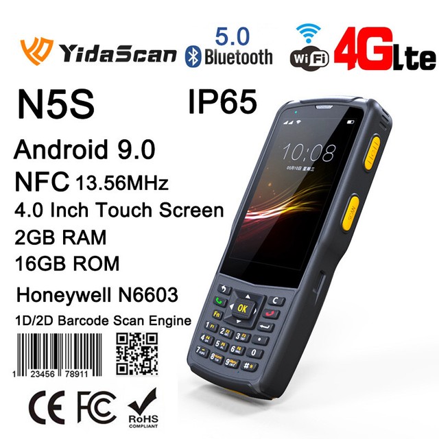Android 9.0 Handheld PDA 1D 2D Honeywell QR Code Barcode Scanner NFC Terminal Android 9.0 Handheld PDA 1D 2D Honeywell QR Code Barcode Scanner NFC Terminal