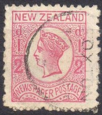 NOUVELLE-ZELANDE !  Timbre ancien de 1873 n°38a