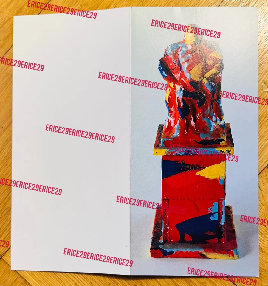 Claes Oldenburg 1990 Múltiples en Retrospectiva Brooke Alexander Ediciones Invitación Foto 2 de 3