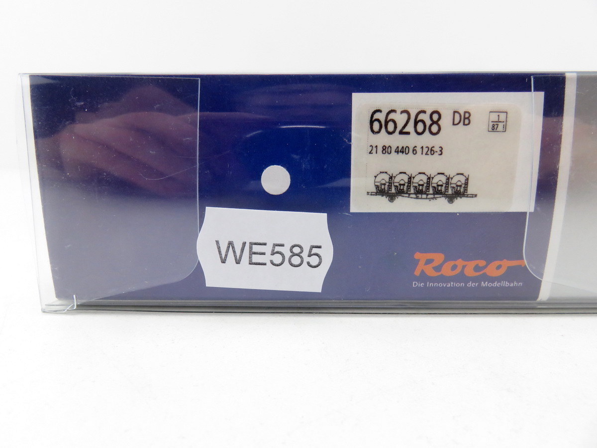 (WE585) Roco 66268 DC H0 Container Carrier \