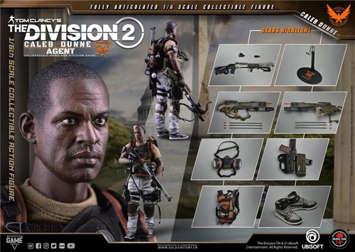 SOLDIER STORY 1/6 SSG-008 Caleb Dunne Agent schwarz Soldaten Actionfigur Modell - Bild 6 von 22