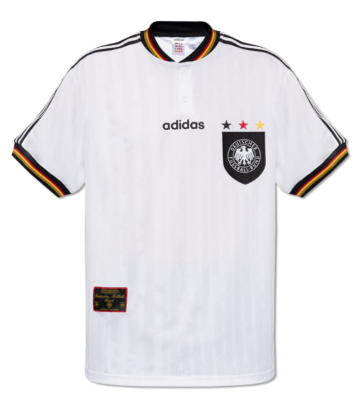 adidas Germany Retro Deutschland Soccer Team Classic Jersey White