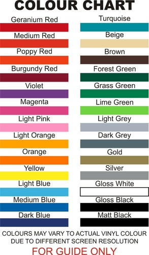 PEUGEOT LARGE WINDOW STICKER DECAL GRAPHICS 580mm x 100mm CHOICE OF COLOURS - Picture 2 of 3
