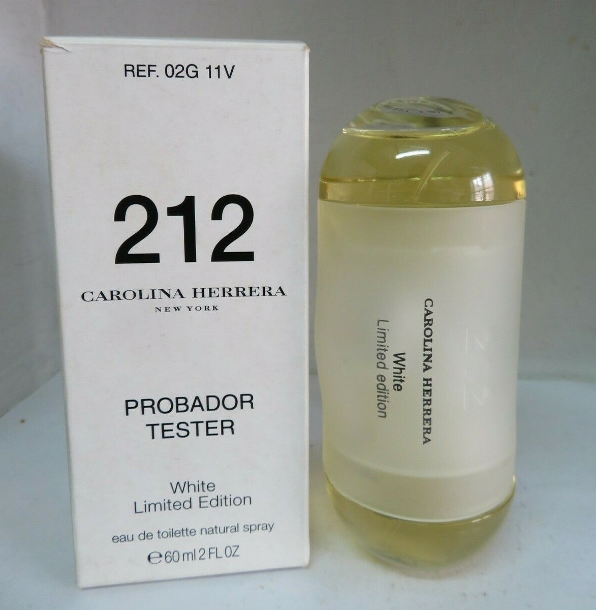 212 White Eau De Toilette Spray (Tester) By Carolina Herrera - 2 oz 212 White Eau De Toilette Spray (Tester) By Carolina Herrera - 2 oz