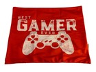 Emvency Best Gamer Ever Standard Pillow Sham Gaming Super Soft Fun Geeky Nerdy