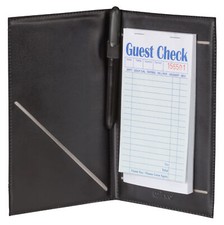 Check Holder, 5-1/4'' x 8-1/2'', with elastic pen loop (12 Each)
