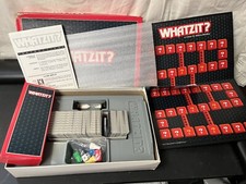 Vintage WHATZiT? Board Game COMPLETE 1987 Milton Bradley