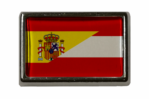 Australien-Österreich Flaggenpin Anstecker - 15x23mm Metall Pin Mit Butterflyclip - Länderflaggen Anstecknadel