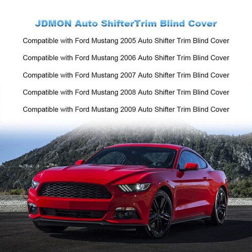 Auto Shifter Trim Blind Cover Replace Durable Fit FORD MUSTANG 2005 -2009 VsQN - Picture 6 of 12