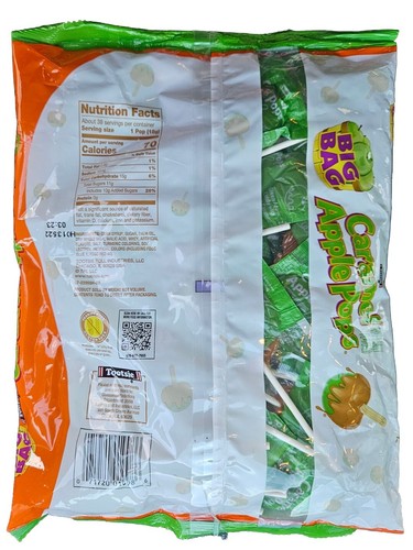 Tootsie Caramel Apple Pops Big Bag 24-oz - Bild 2 von 2