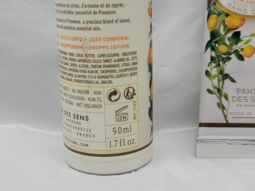 PANIER DES SENS - 3pc Travel Set -Shower Gel, Hand Lotion & Body Cream 5283 - Picture 4 of 10