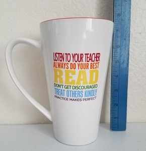 10 Strawberry Street Coffee Mug Extra Large 7 25 Student Teacher Image Is Loading 10 Strawberry Street Coffee Mug Extra Large 7
