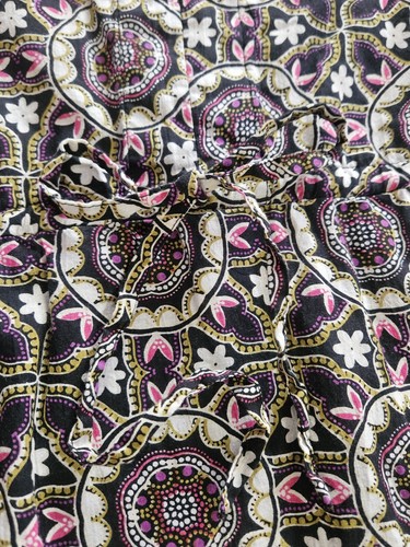 JUDE CONNALLY Tile Medallion Printed Tiered Boho Midi Maxi Dress Size XL Cotton - Picture 9 of 24