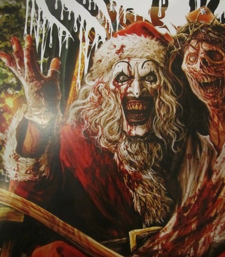 Terrifier 3 Filmposter Limited Edition 12" x 18" Offset Art The Clown Horror - Bild 2 von 6