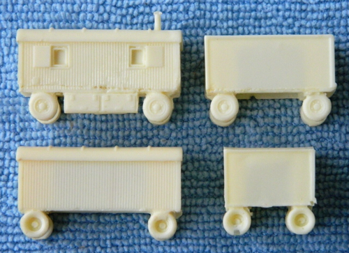 Lot of (8) Raintree Products N Scale Resin Circus Wagons - Picture 4 of 4