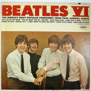 BEATLES-Beatles-Vl-LP-1965-ROCK-VG-VG