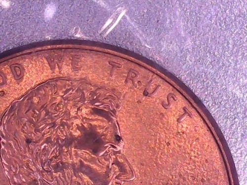 Beautiful Rare 2009 DDR Lincoln Cent, with blank Planchet Mint sealed Proof like - Imagen 3 de 14