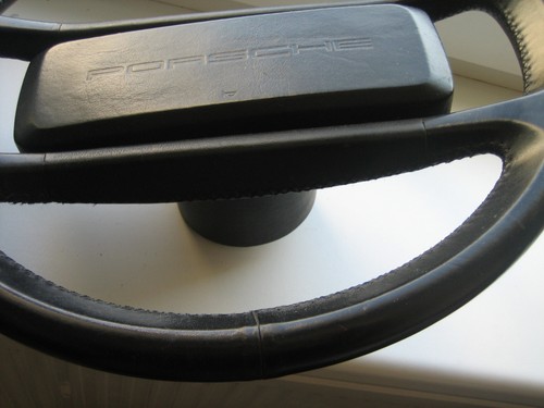 Porsche 911 3,2 930 Turbo SC Lederlenkrad Sportlenkrad Leder Lenkrad 91134708408 - Bild 8 von 12
